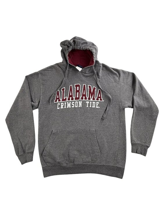 Old Varsity Brand Other - Alabama Crimson Tide Hoodie Sweatshirt Mens Large Gray NCAA Football Old varsity